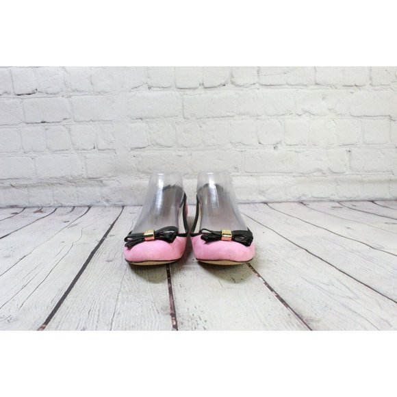 Vince Camuto Timba  Pink Suede Slip On Casual Flat Shoes Size 6 Medium - Picture 4 of 10